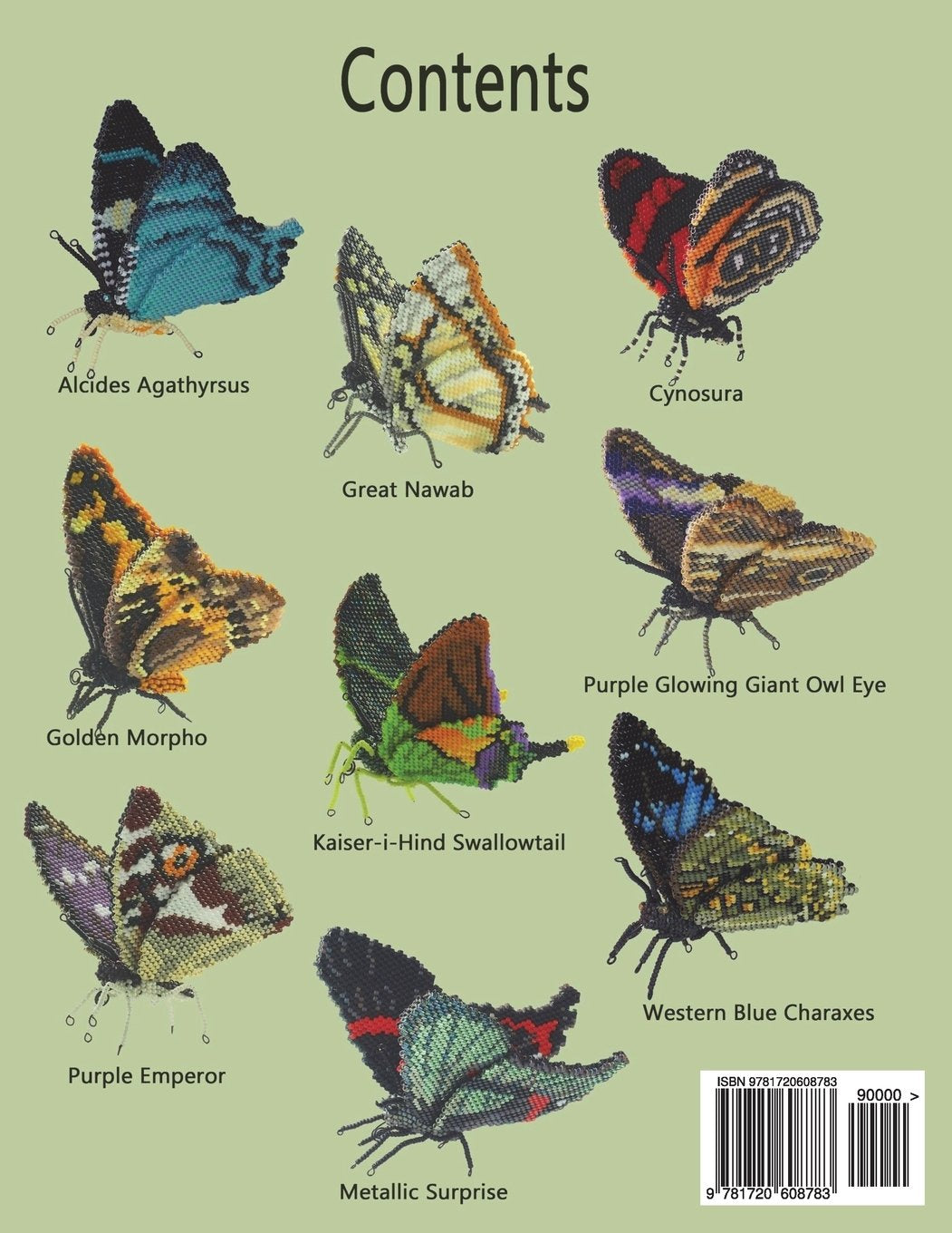 A Flock of Butterflies in 3-D Peyote Stitch, Taschenbuch