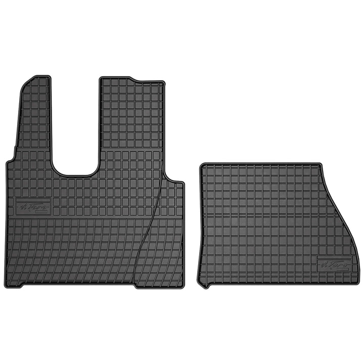 SMK Gummimatten auto fussmatten Satz passend für Mercedes-Benz Actros MP4 2011-2019 Erleben Sie eine