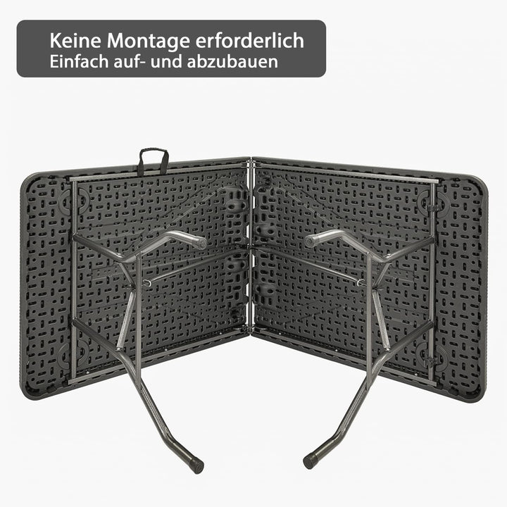 MaxxGarden Campingtisch Klappbar - Klapptisch Camping - Esstisch - Biertisch - Gartentisch - Tisch M