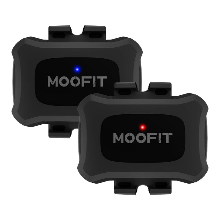 moofit CS9 Geschwindigkeitssensor und Trittfrequenzsensor,Bluetooth & ANT+, Kabelloser Fahrraddrehza