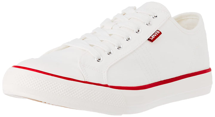 Levi's Herren Hernandez Sneaker 44 EU Regular White, 44 EU Regular White