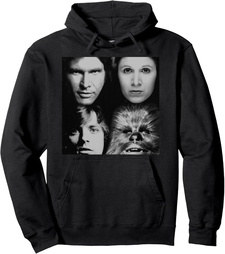 Star Wars Four Faces Pullover Hoodie