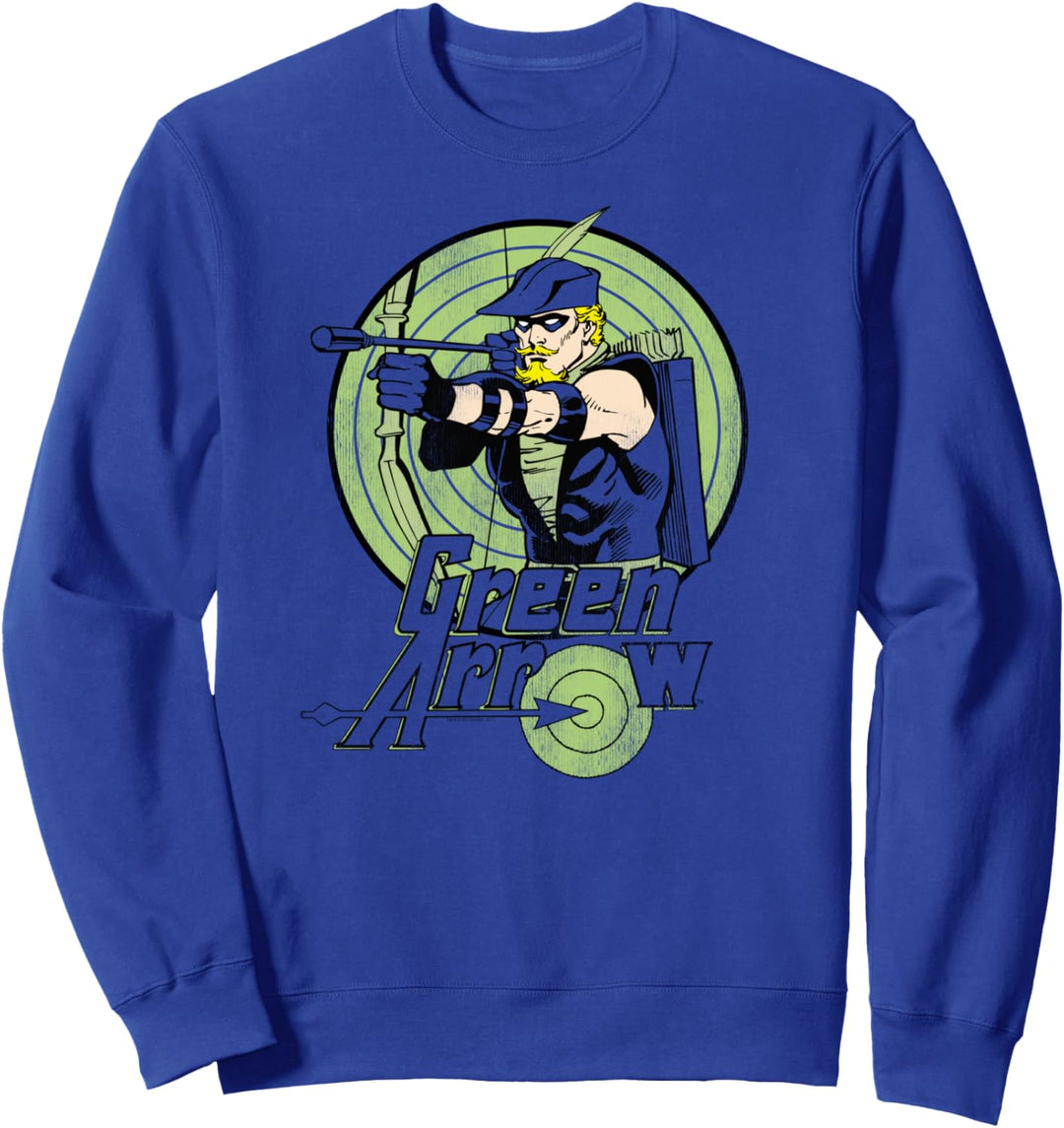 Justice League Green Arrow Circle Sweatshirt