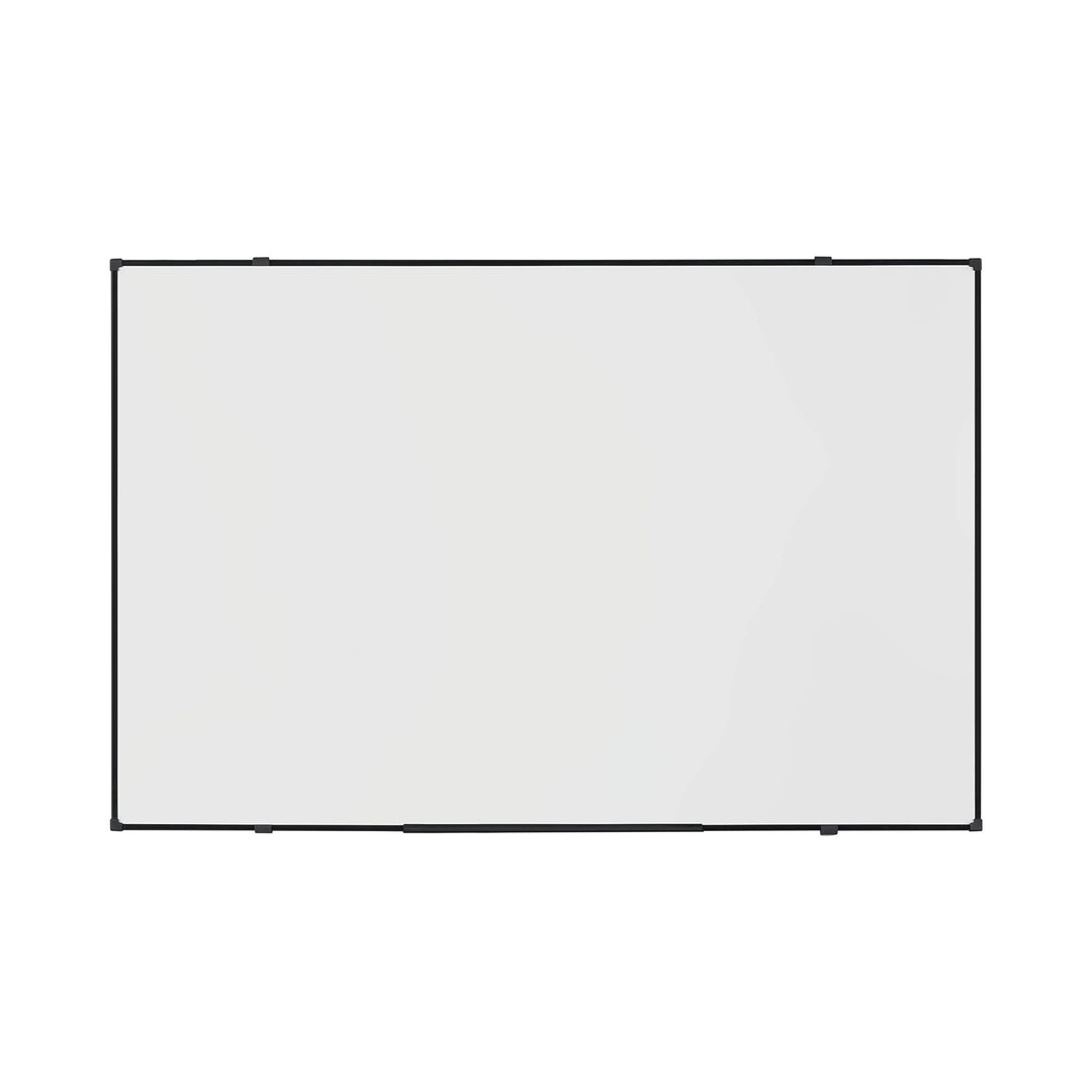 BoardsPlus Economy Magnetisches Whiteboard, 88 x 58 cm mit lackierter, trocken abwischbarer Stahlobe