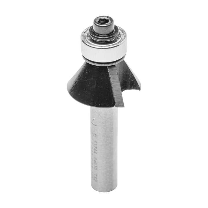 ENT 13744 Fasefräser HW, Schaft (S) 8 mm, Durchmesser (D) 23 mm, NL 9,5 mm, E 30°, SL 32 mm, mit Kug