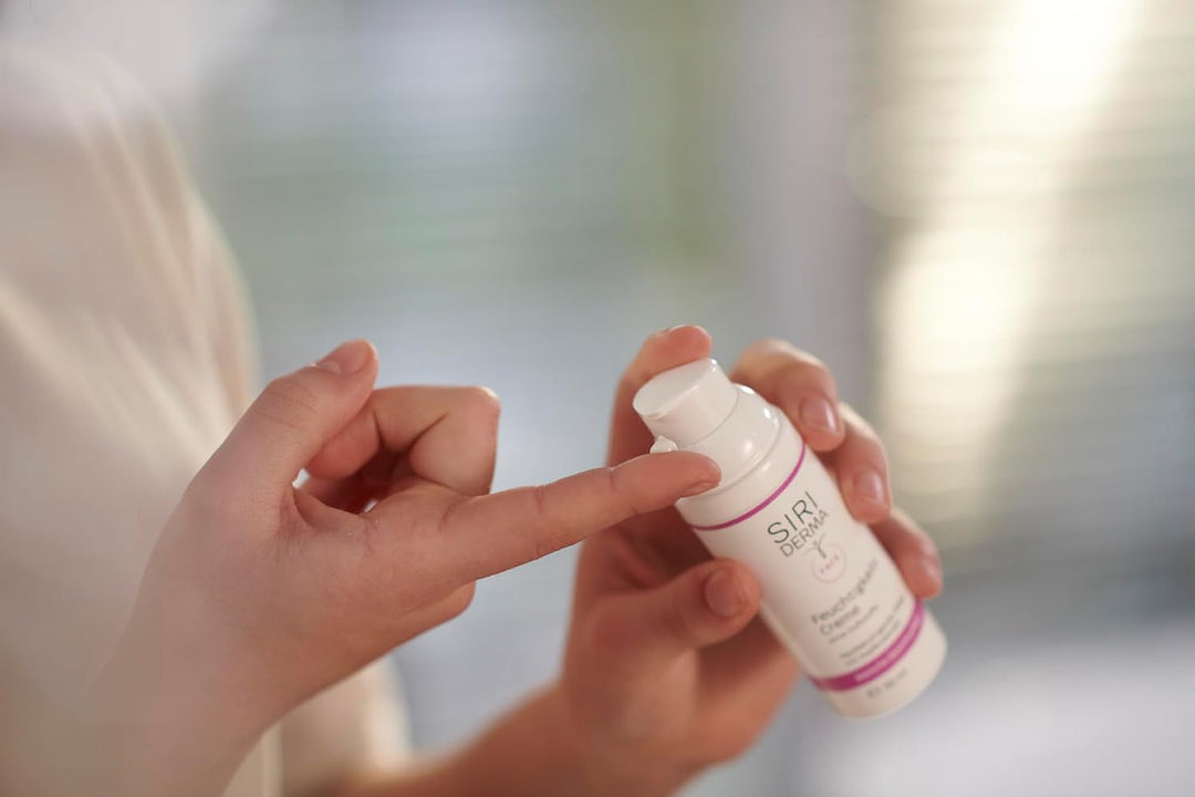 SIRIDERMA Basische Feuchtigkeitscreme | 150 ml | Ohne Duftstoffe | Pflege für empfindliche Mischhaut