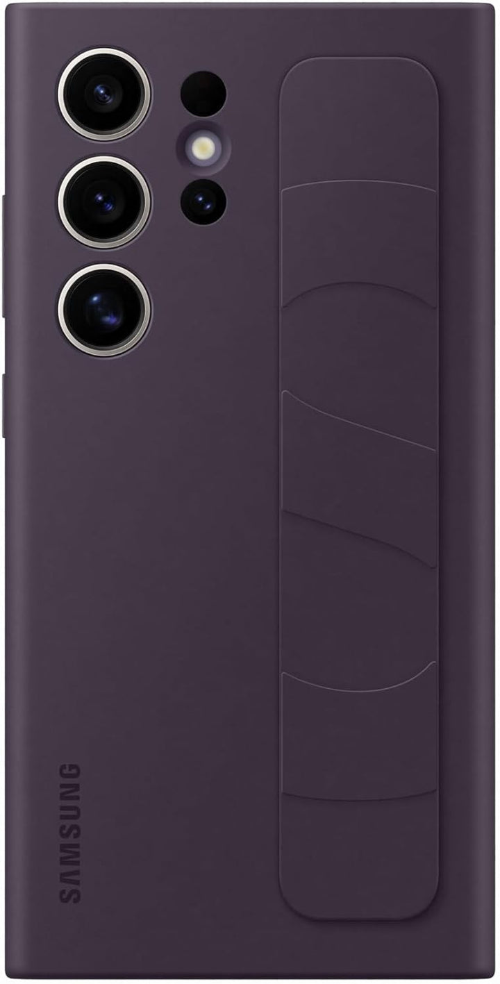 Samsung Standing Grip Smartphone Case EF-GS928 für Galaxy S24 Ultra, Handy-Hülle, Fingerhalterung, S