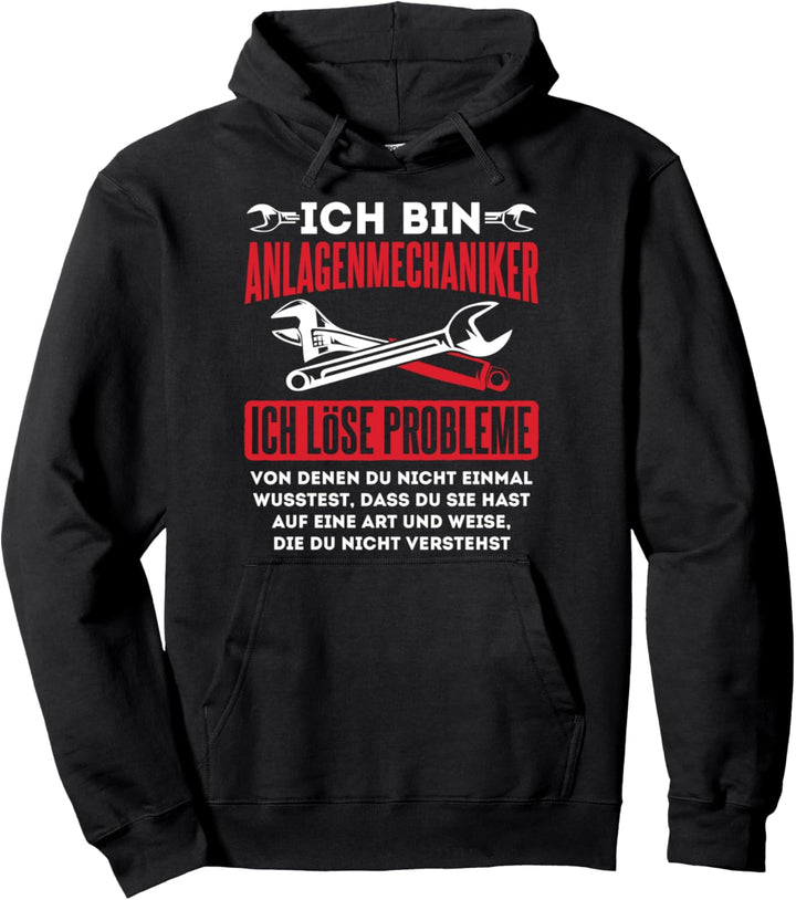 Ich Löse Probleme Klempner Anlagenmechaniker Pullover Hoodie