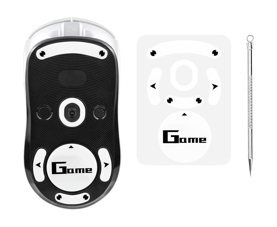SOULWIT Glas Maus Skates für Logitech G PRO Wireless/GPro 2 Lightspeed Wireless Gaming-Maus (Nicht k