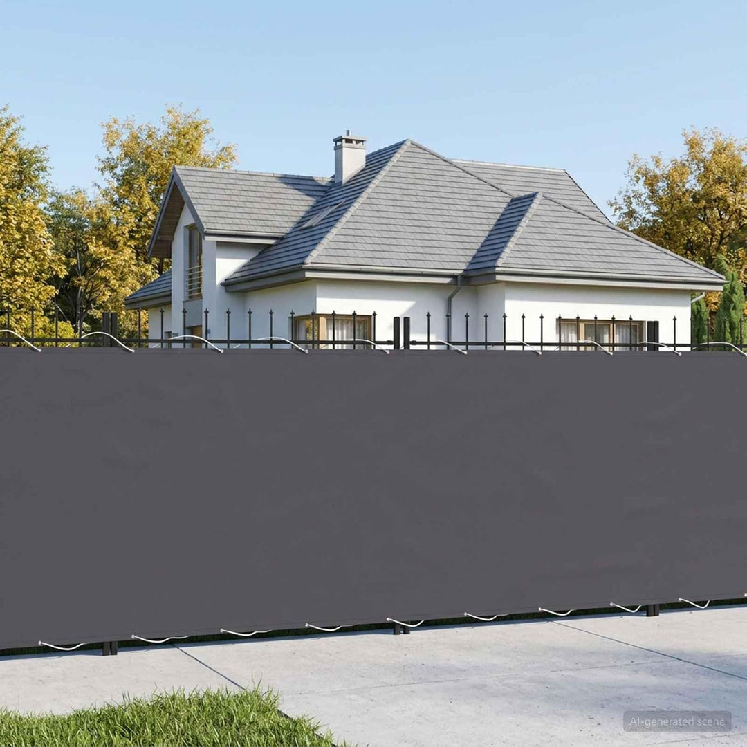 vidaXL Balkon Sichtschutz 150 x 300 cm Stoff mit PU-Beschichtung, Balkon Sichtschutz, Outdoor Privat
