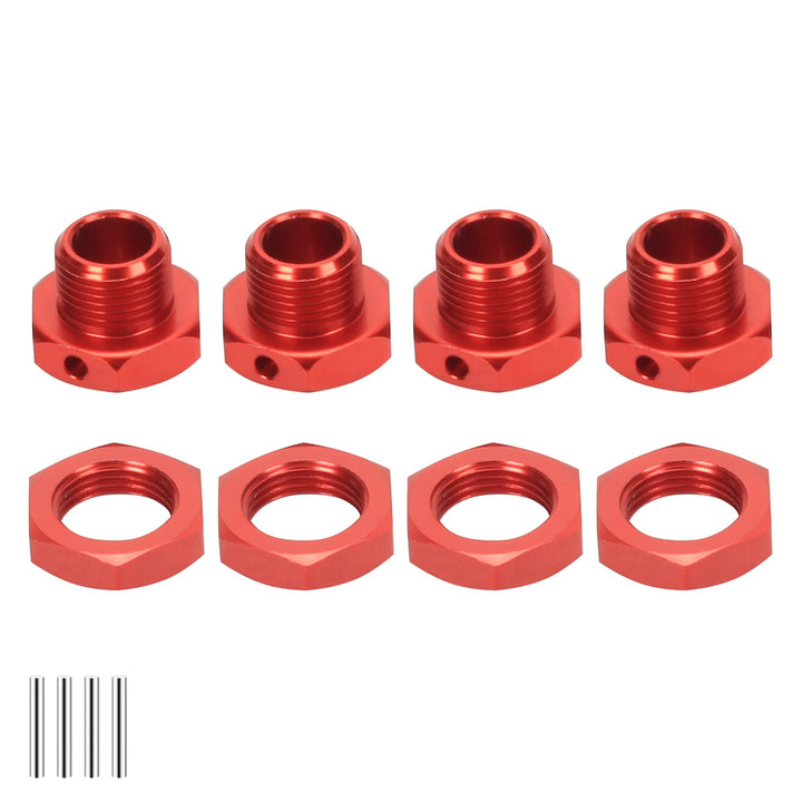 RCAWD Sechskant- und Radmutter, 17 mm, für ARRMA 6S, Fireteam 6S, Kraton 6S, Notorious 6S, Outcast 6