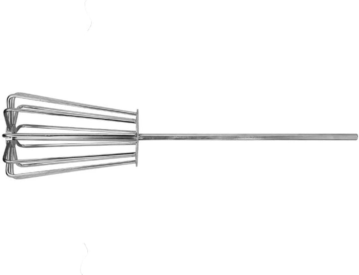 Delphin Edelstahl Groundbait Mixer Boiliemixer Futterquirl Eckenputzer Ø11cm