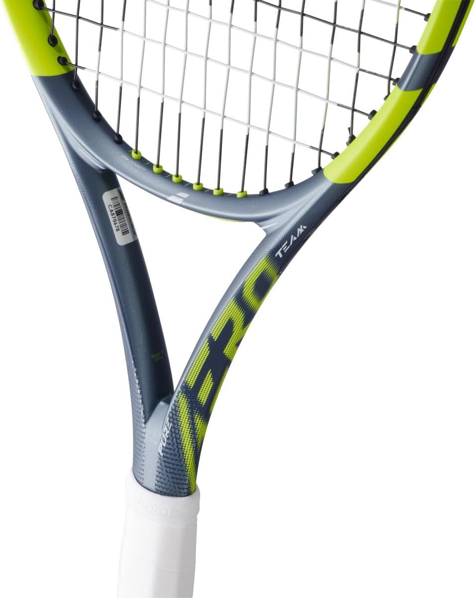 Babolat Tennisschläger Pure Aero Team, 9. Generation, besaitet mit 16 g Babolat Syn Gut bei mittlere