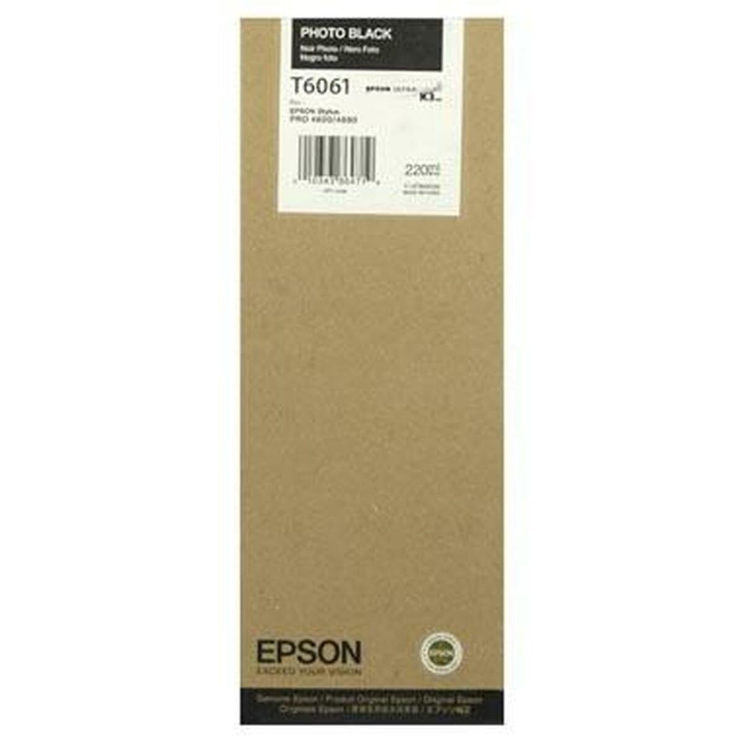 EPSON T6061 Tinte Foto schwarz Standardkapazität 220ml 1er-Pack