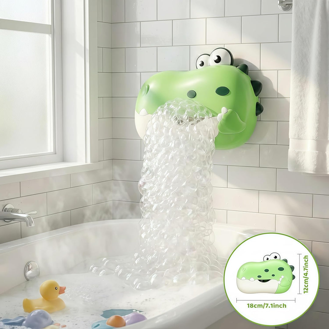 Badewannenspielzeug ab 1 2 3 4 5 Jahre, Badespielzeug Baby mit Musik, Badespielzeug Bubble, Dinosaur