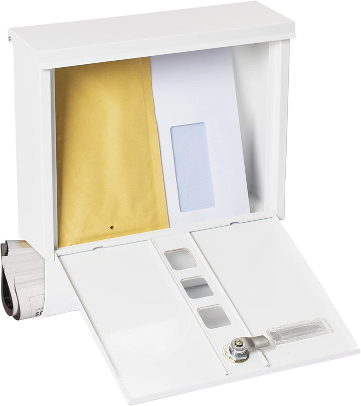 ARREGUI Chance E7001 Briefkasten aus Verzinktem Stahl mit Zeitungsrolle, Postkasten + Zeitungsbox, G