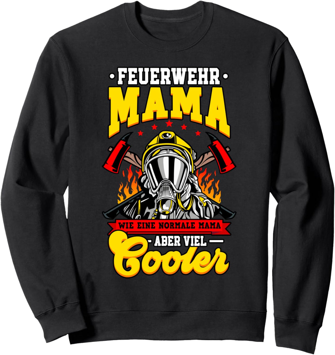 Feuerwehrfrauen Feuerwehrfrau Mama Sweatshirt