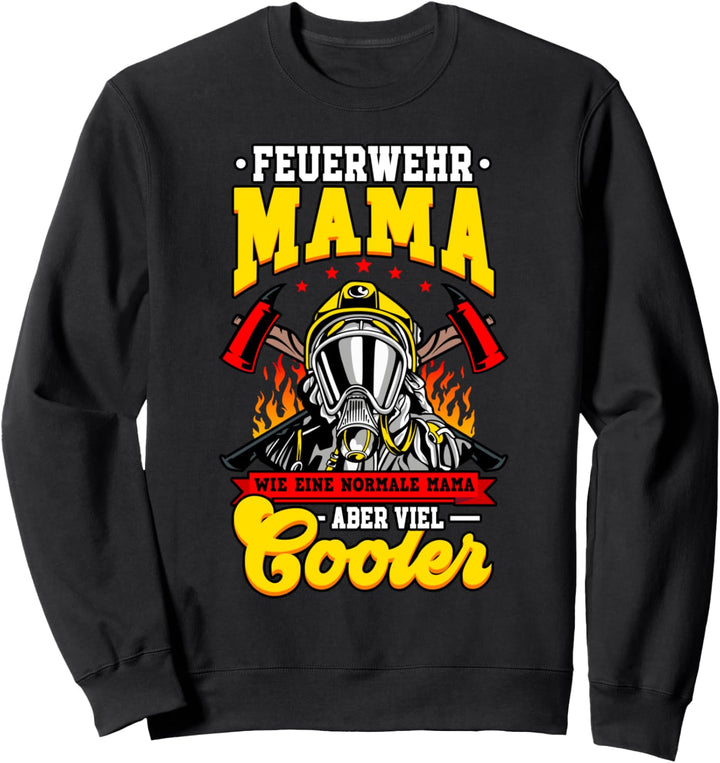 Feuerwehrfrauen Feuerwehrfrau Mama Sweatshirt