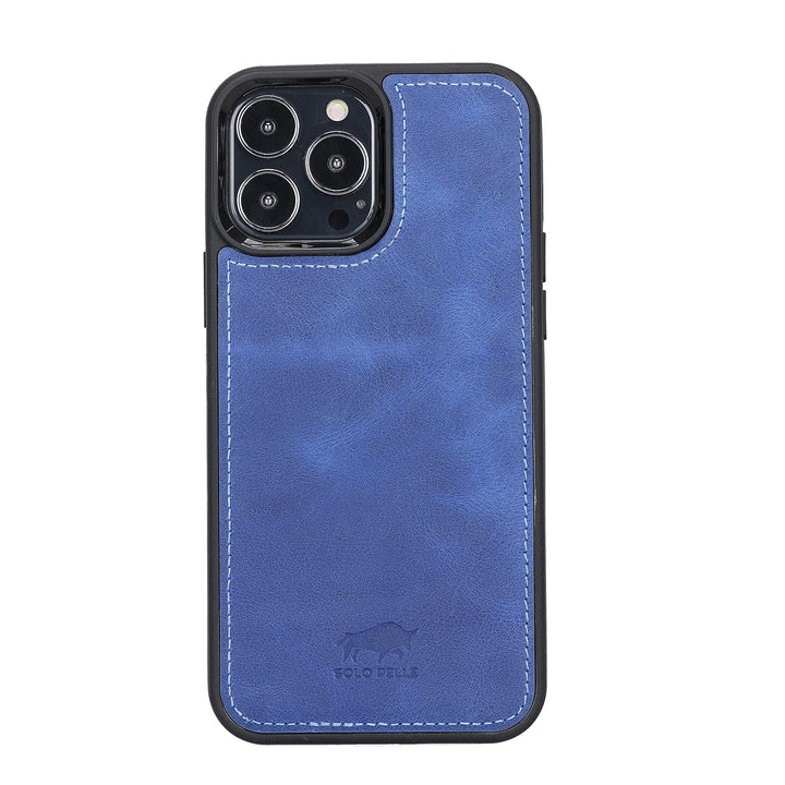 Solo Pelle Lederhülle für das iPhone 13 Pro Max in 6.7 Zoll Stanford Case Leder Hülle Ledertasche Ba