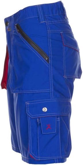 Planam Shorts Basalt, grösse XL, anthrazit / rot / mehrfarbig, 2840056, S