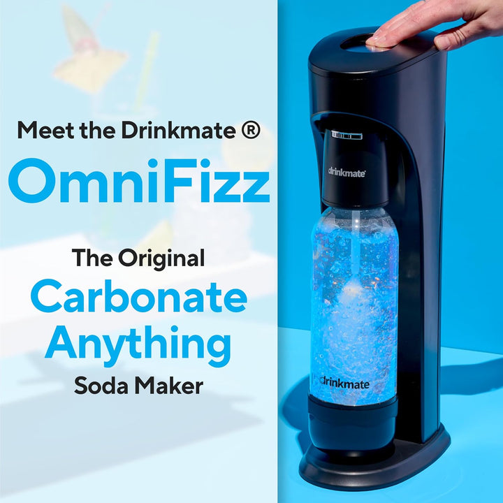 DrinkMate Sparkling Water and Soda Make 2.6 matte black 410-02-00, 410-02-00