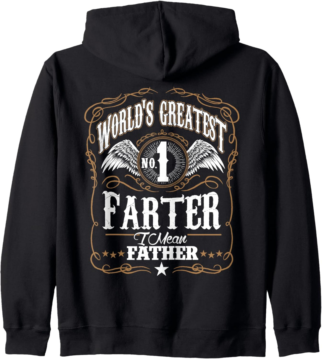 Farter Vater Papa Geschenk zum Vatertag Kapuzenjacke