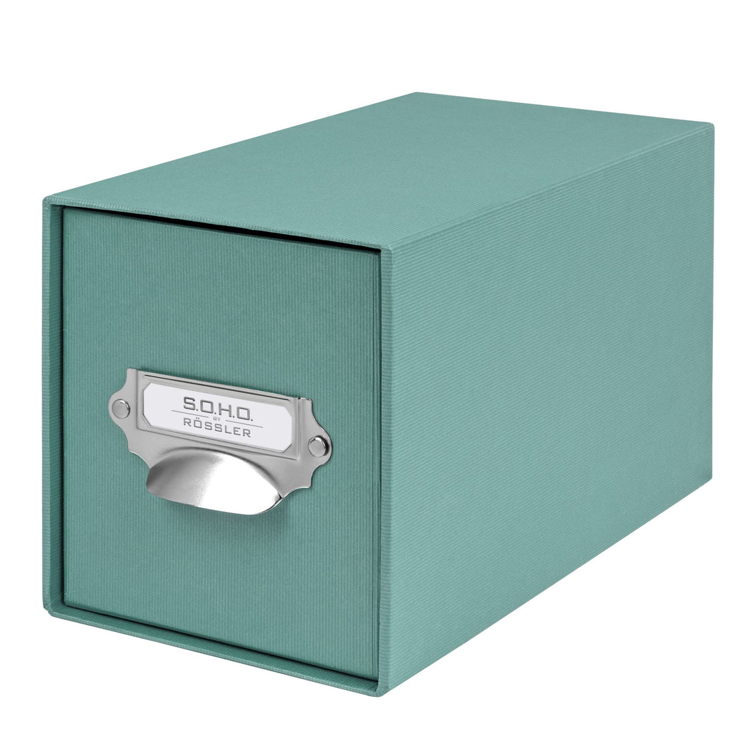 Rössler SOHO CD-Schubladenbox | Schubladen-Aufbewahrungsbox | Organizer mit Schublade | Storage Box