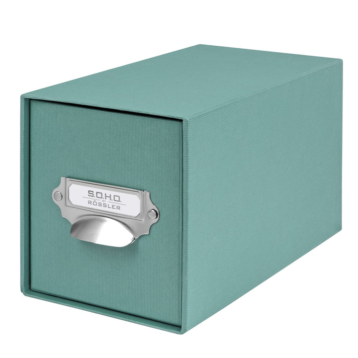 Rössler SOHO CD-Schubladenbox | Schubladen-Aufbewahrungsbox | Organizer mit Schublade | Storage Box