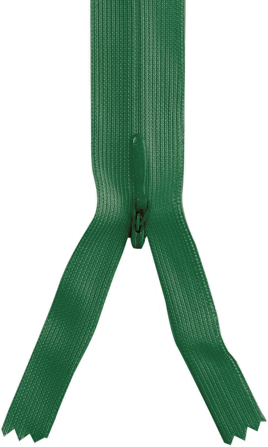 MARARDI [Packung 20 Unsichtbaren Reissverschlüssen [Grün] Nylon [45 cm] Nähen und Basteln zum Kleidu