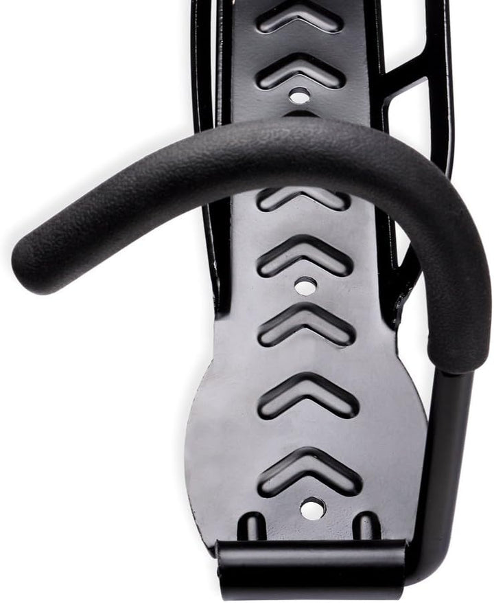 Schramm® 4 Stück Fahrradhalter Wandhalterung schwarz Fahrradhalterung für 4 Fahrräder Wandhalterunge