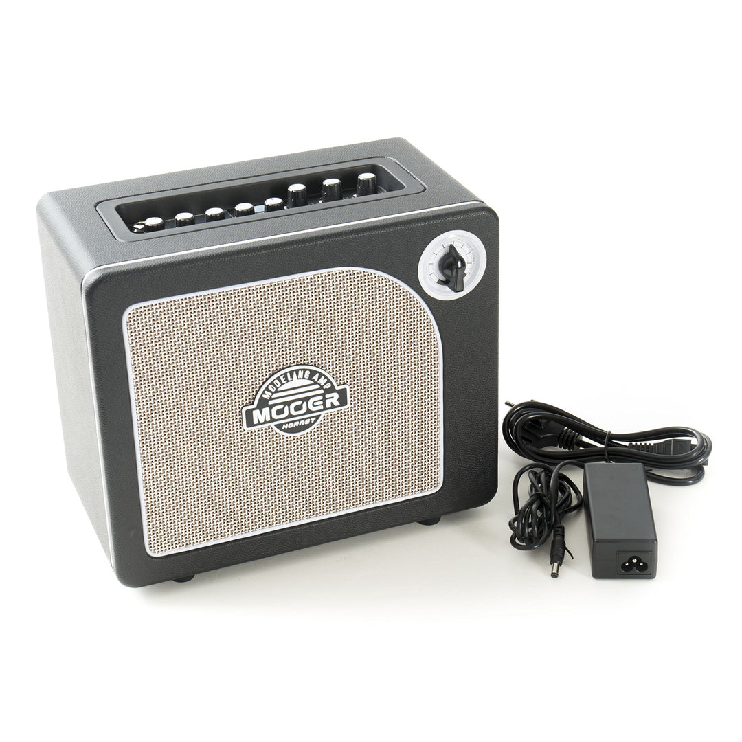Mooer Hornet Black 15W - 15 Watt Modeling Guitar Amplifier - Black