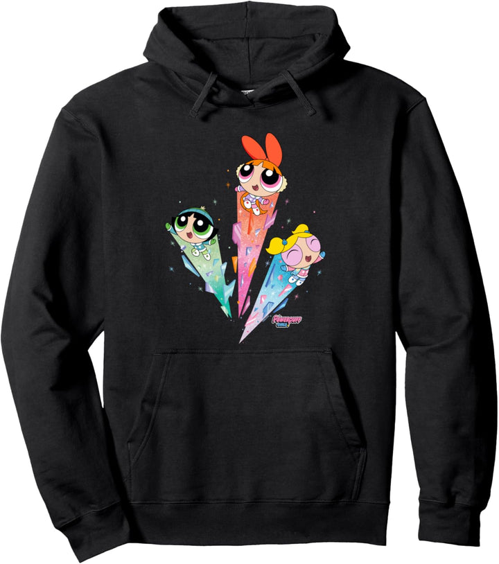 Weihnachten Cartoon Network The PowerPuff Girls Christmas Flight Pullover Hoodie