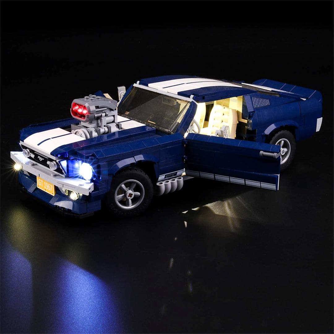 LIGHTAILING Licht-Set Für (Creator Expert Ford Mustang) Modell - LED Licht-Set Kompatibel Mit Lego 1