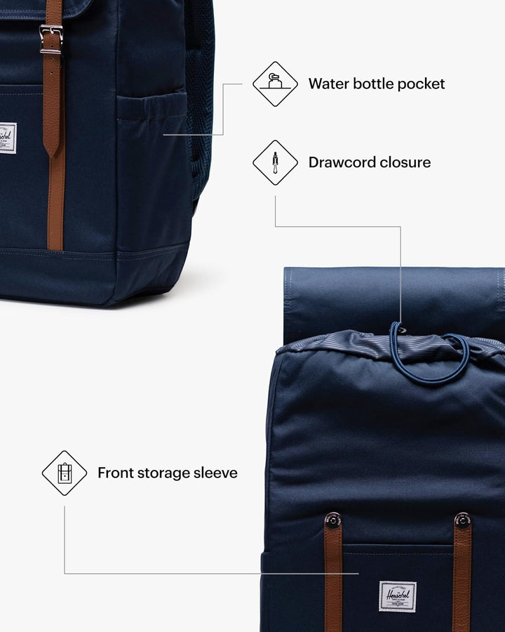 Herschel Retreat Rucksack, Blau