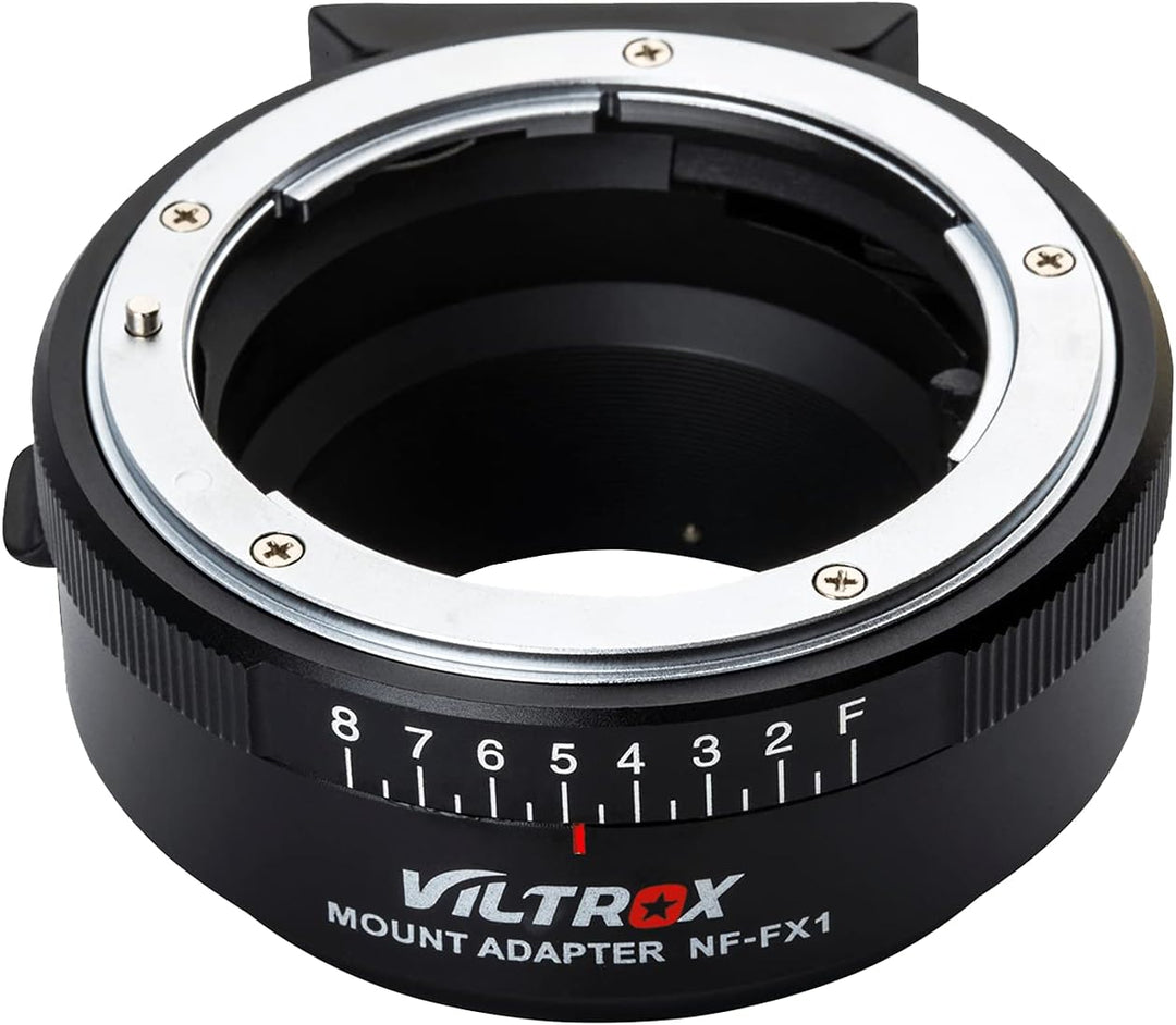 Viltrox NF-FX1 Adapter Manueller Fokus Objektivadapter mit Blendenscheibe für G&D Mount Series Objek