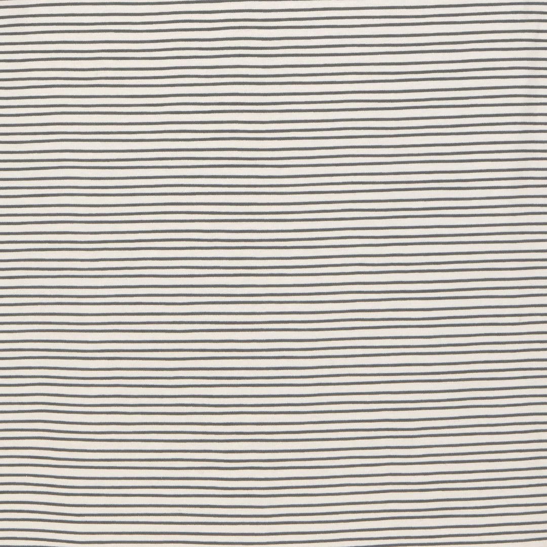LÄSSIG Baby Ganzjahres Schlafsack ohne Ärmel unisex/Sleeping Bag Interlock Striped grey/anthracite,