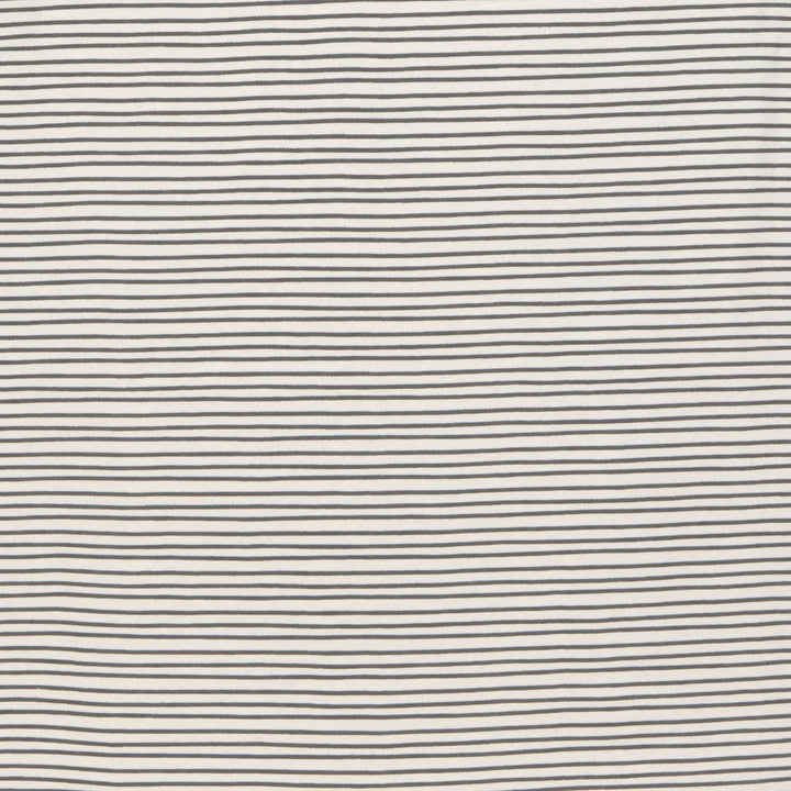 LÄSSIG Baby Ganzjahres Schlafsack ohne Ärmel unisex/Sleeping Bag Interlock Striped grey/anthracite,