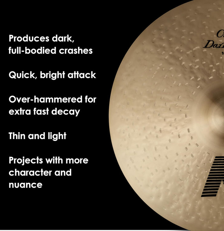 Zildjian K Custom Series - 17" Dark Crash Cymbal 17 Zoll, 17 Zoll