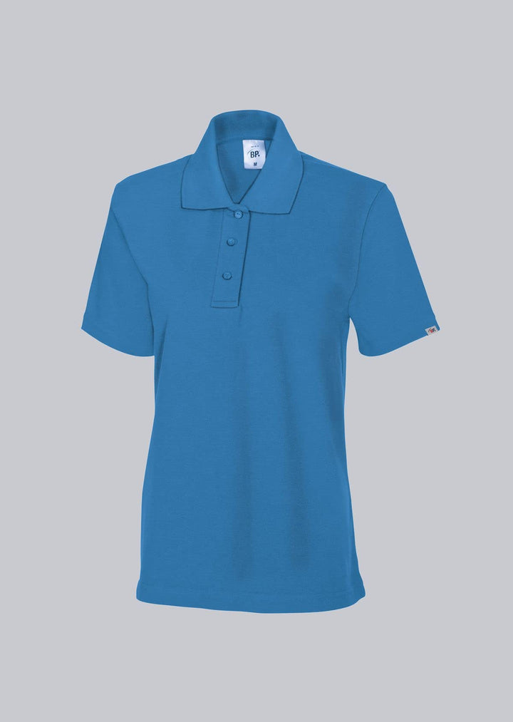 BP 1648-181-11-M Poloshirt für Frauen, 1/2 Ärmel, Polokragen mit Knopfleiste, 64 cm, 220,00 g/m² Sto