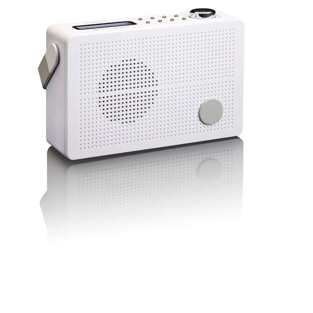 Lenco DAB + Digitalradio/ UKW Radio PDR-030 tragbar mit Akku, RDS-Anzeige, Senderspeicher, Wecker-Fu