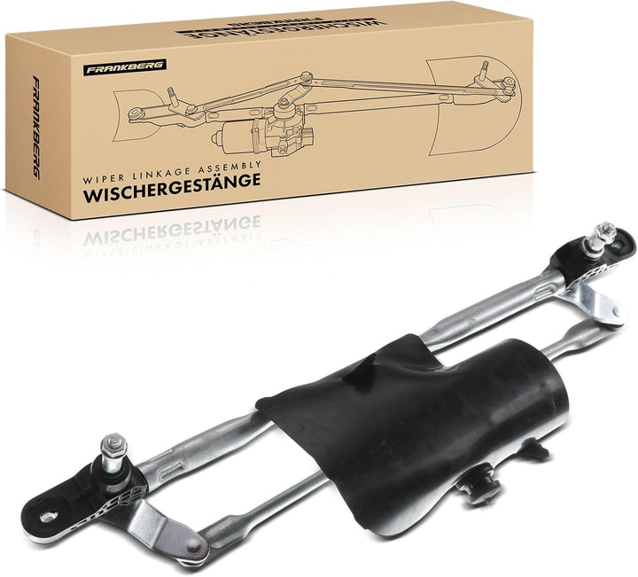Frankberg Wischergestänge mit Wischermotor Vorne für Panda 169 1.1L 1.2L 1.3L 1.4L 2003-2012 4680452