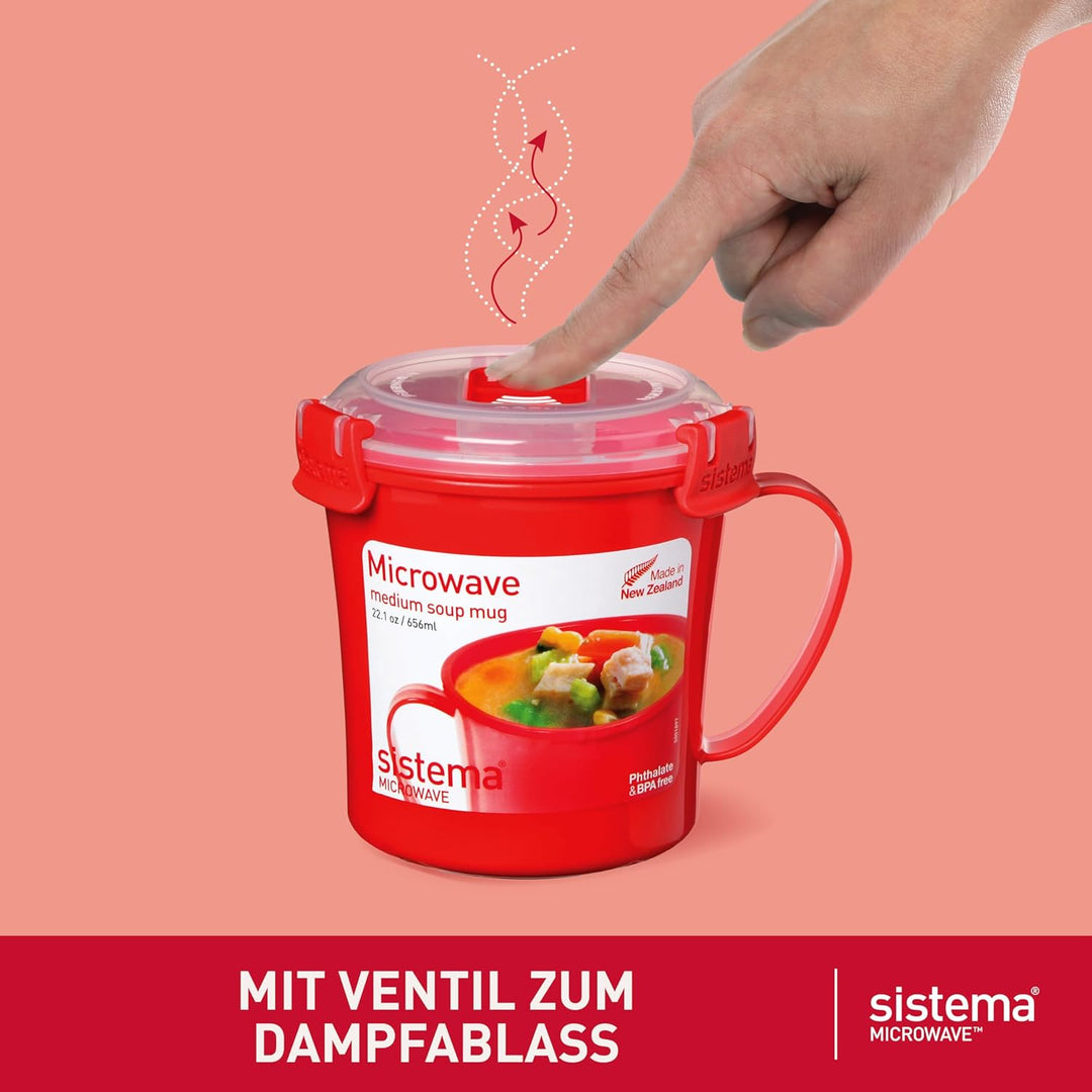 Sistema Mikrowellen-Behälter | Mikrowellen-SuppentassePorridge-Schale & Nudel-Schale | Mikrowellenge
