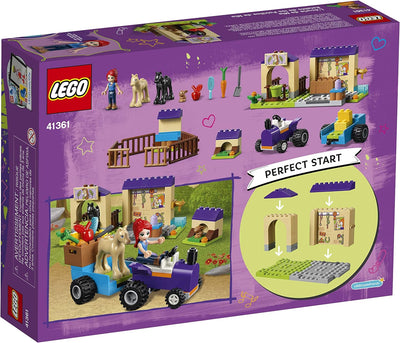 Friends Lego 4+ Mias Stall mit Fohlen & Paddock 41361 Bauset, Neu 2019 (118 Teile)