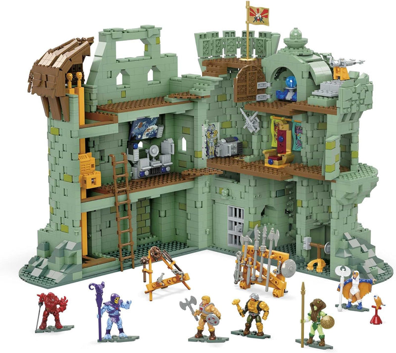 MEGA Construx GGJ67 - Masters of the Universe Castle Grayskull Bauset mit 3508 Bausteinen ab 14 Jahr