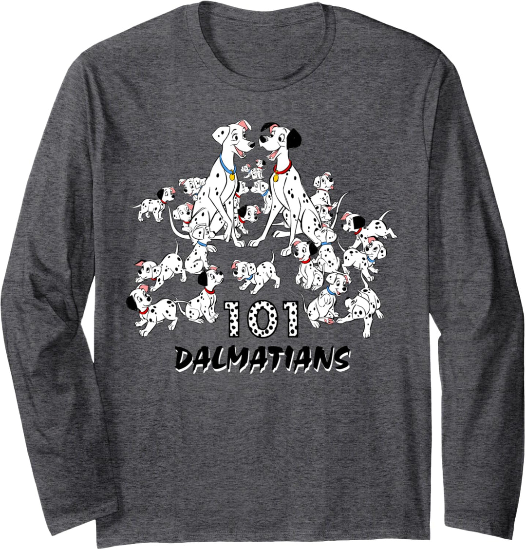 Disney 101 Dalmatians Family Portrait Langarmshirt