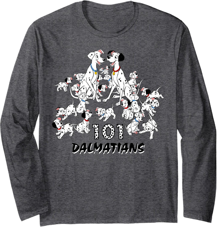 Disney 101 Dalmatians Family Portrait Langarmshirt