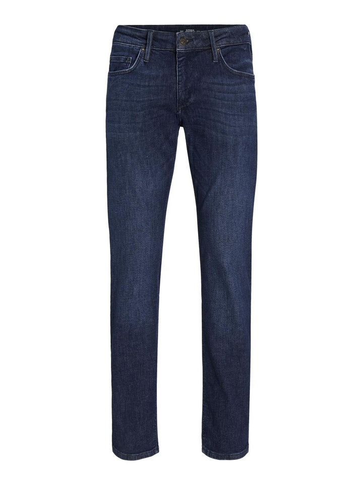 JACK & JONES Male Regular fit Jeans JJICLARK JJEVAN JOS 098 LID Regular fit Jeans 28W / 32L Blue Den