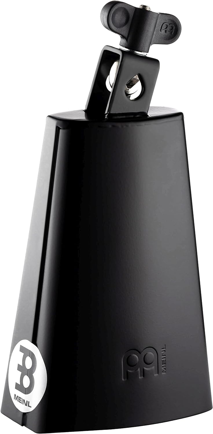 Meinl Percussion SL675-BK Cowbell, Black Finish Modell, 17,15 cm (6,75 Zoll) Länge; schwarz Einheits