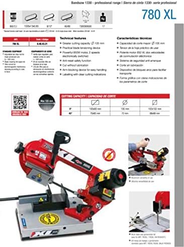 Femi Bandsägemaschine Modell 780, FEM780 XL A