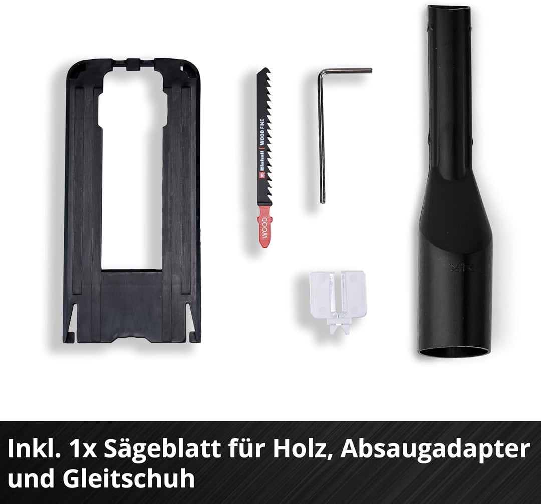 Einhell Akku-Stichsäge TC-JS 18 Li Power X-Change (Li-Ion, 18V, 20 mm Hubhöhe, max. 45° Schrägschnit